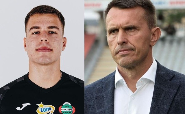 Trener Leszek Ojrzyński i jego syn Jakub Ojrzyński