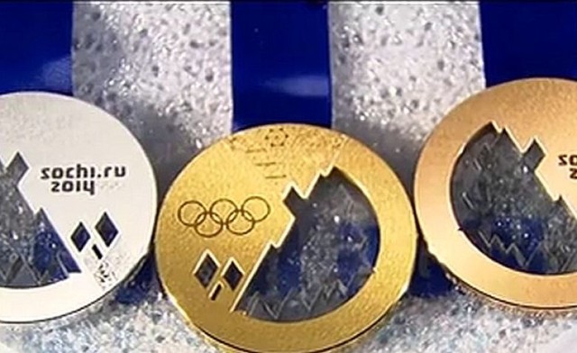 Takie medale otrzymują najlepsi w Soczi.