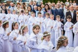 Pierwsza Komunia Święta w parafii pw. Matki Bożej Fatimskiej w Bydgoszczy. Zobacz, jak wyglądała uroczystość