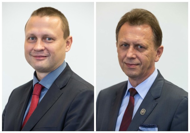 Grzegorz Lipiec, radny  małopolski i szef PO w regionie o raz Jacek Krupa, członek zarządu województwa małopolskiego 