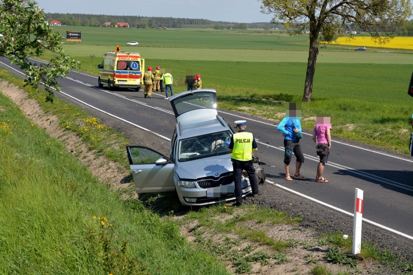 Wypadek w miejscowości Obkas (pow. sępoleński). Na DK 25...