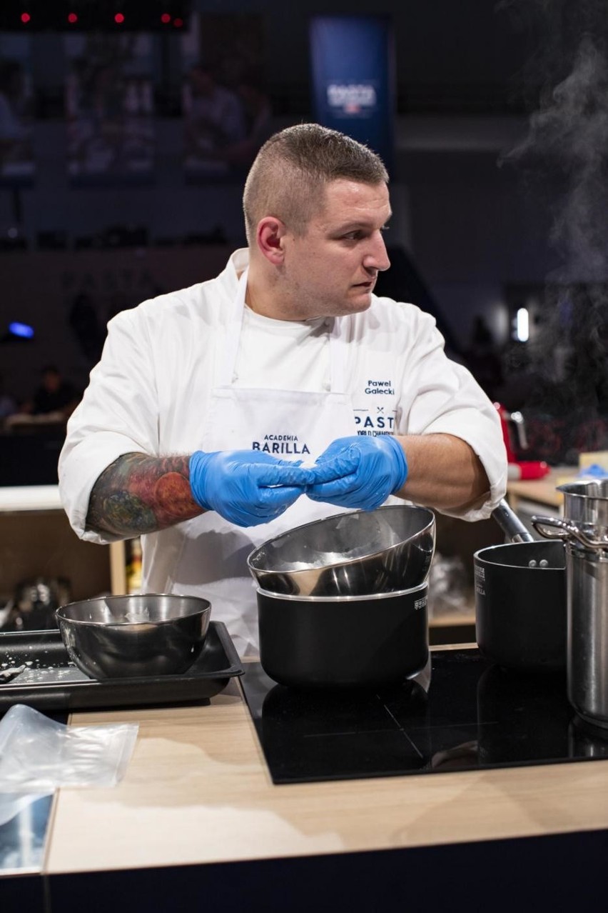 Paweł Gałecki jednym z pięciu najlepszych kucharzy w konkursie Pasta World Championship
