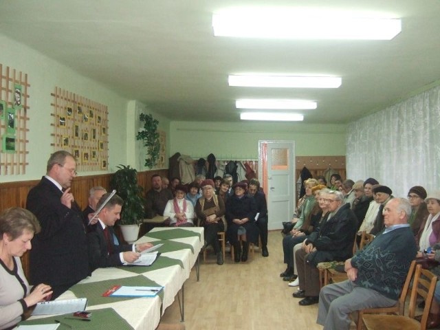 Założenia projektu mieszkańcy poznali podczas spotkania z prezydentem miasta.