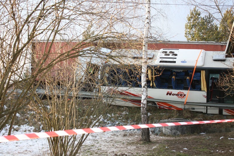 Pozostali pasażerowie i kierowcy trafili do szpitali w Jaśle...