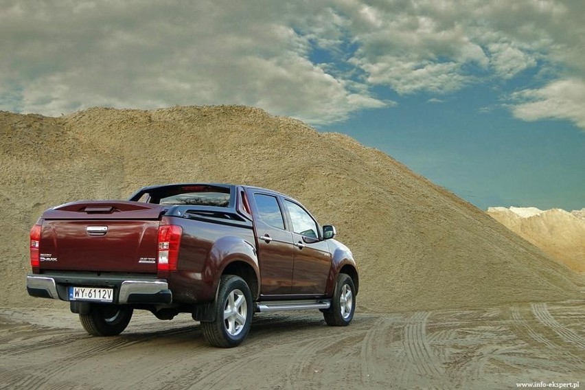 Isuzu D-Max 2.5D LSX, Fot: Dariusz Wołoszka, Info-Ekspert