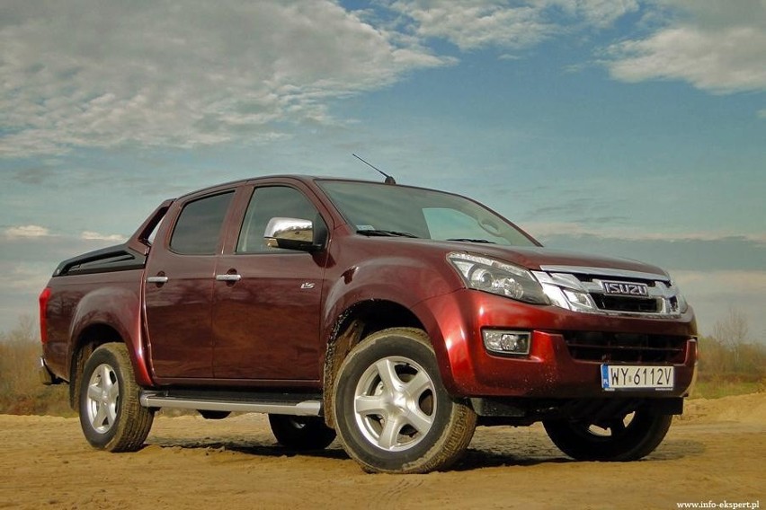 Isuzu D-Max 2.5D LSX, Fot: Dariusz Wołoszka, Info-Ekspert