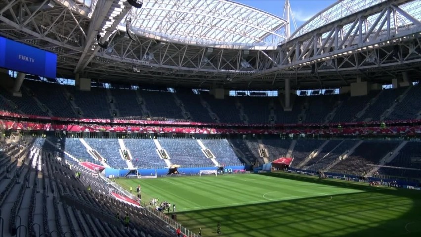 Stadion w Sankt Petersburgu gotowy na Puchar Konfederacji [WIDEO]