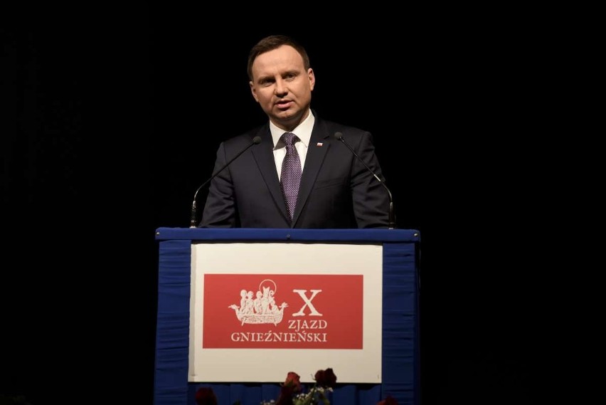 X Zjazd Gnieźnieński: Prezydent Andrzej Duda w Gnieźnie