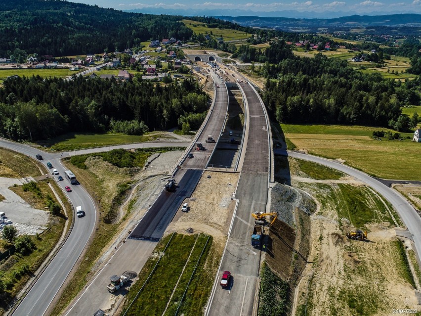 Budowa tunelu na nowej zakopiance