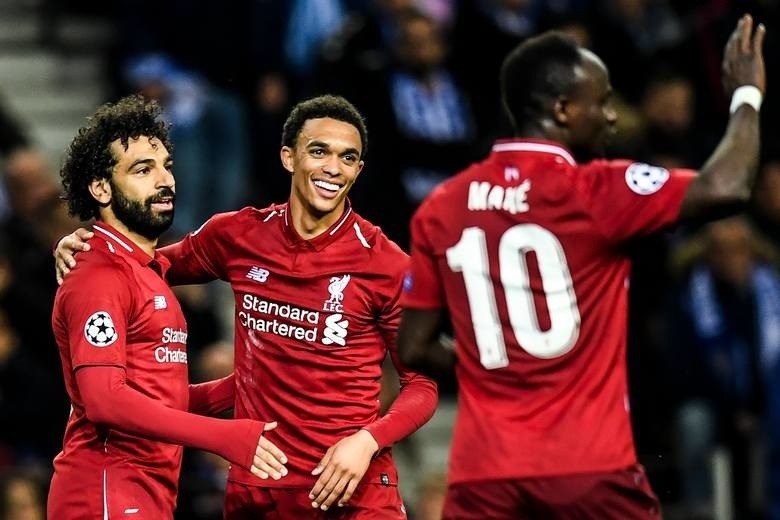 Na zdjęciu: piłkarze Liverpool FC. Finał Ligi Mistrzów 2019....