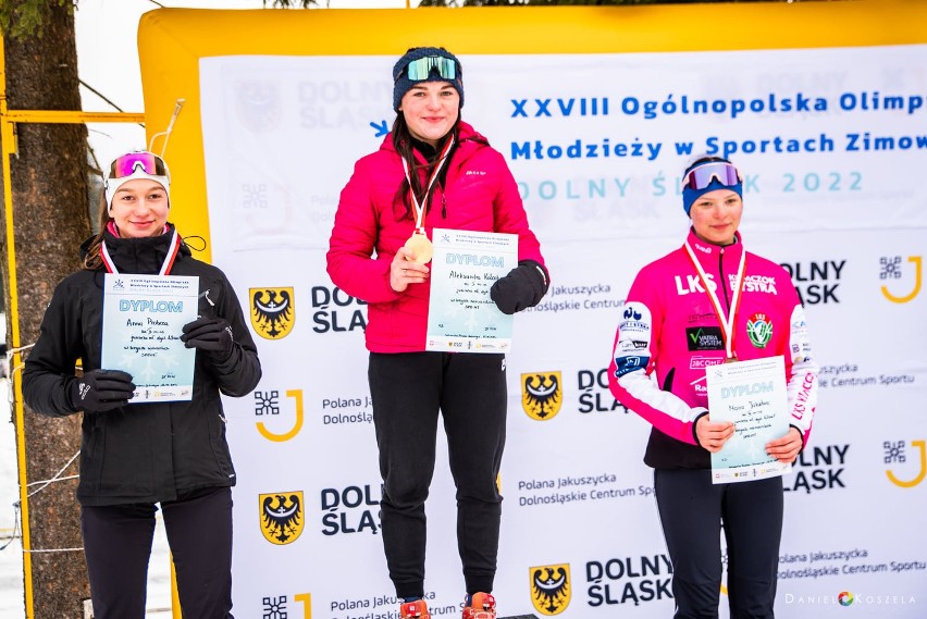 XXVIII Ogólnopolska Olimpiada Młodzieży: Kamila Idziniak zdominowała biegi narciarskie