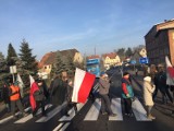 Blokada DK 46 w Niemodlinie i Sosnówce. Mieszkańcy żądają obwodnicy