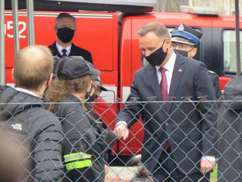 Prezydent Andrzej Duda w Makowie Dolnym