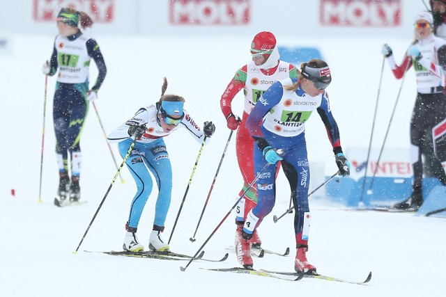 Bieg Justyny Kowalczyk na 10 km na mistrzostwach świata w Lahti