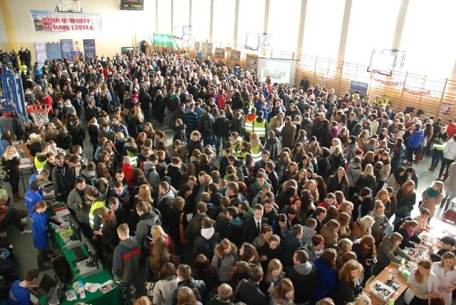 Rekordową popularnością cieszył się Dzień Otwarty PWSTE w Jarosławiu.