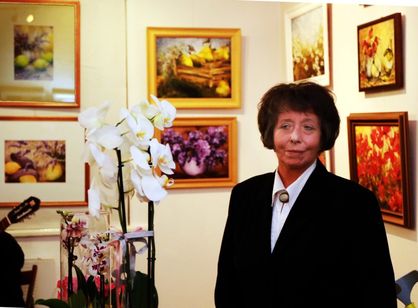 Grażyna Petryszak w Muzeum Nikifora. 40 lat pracy twórczej malarki [ZDJĘCIA, WIDEO]