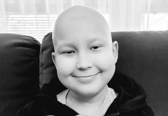 10 - letni Oliver Stachura ze Skarżyska przegrał walkę  z nowotworem.