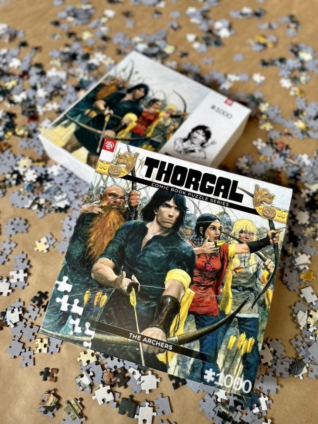 Zestaw puzzli Thorgal: The Archers inspirowany kultowym...