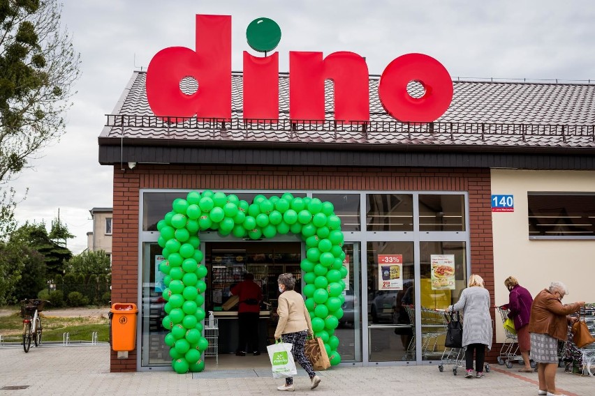 Zakupy w sklepach Dino zrobimy przede wszystkim w...