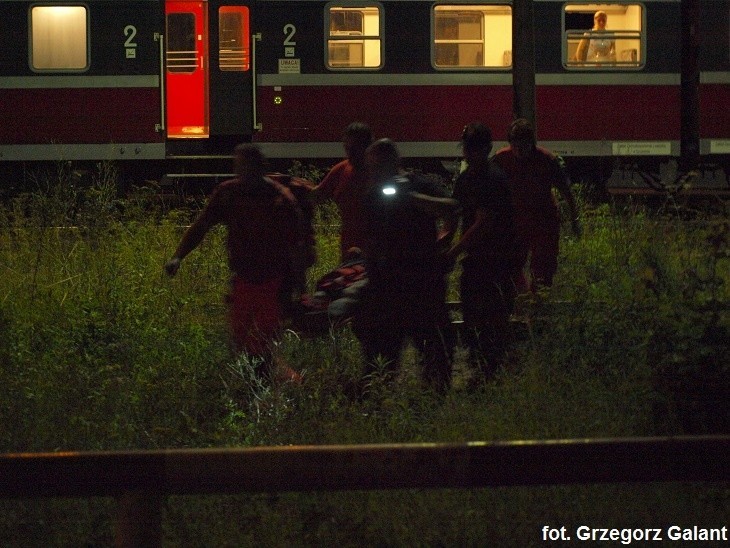 Wypadek w Białogardzie. Mężczyzna potrącony przez pociąg