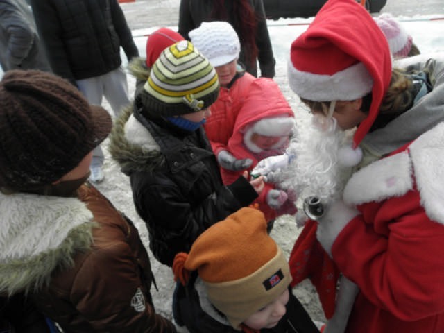 Święty Mikołaj odwiedził Mogilno