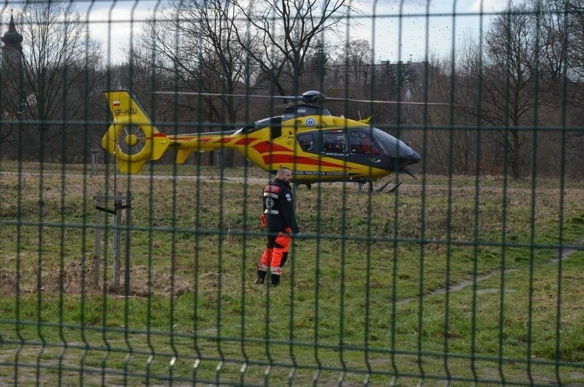 Wypadek w sakteparku w Bolesławcu, chłopiec nie miał kasku,...