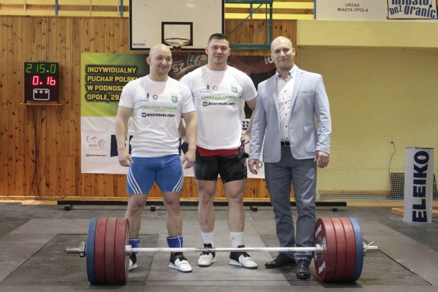 Od lewej: Krzysztof Zwarycz, Arkadiusz Michalski i Bartlomiej Bonk.