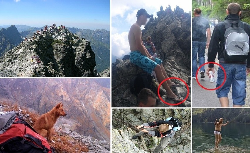 Tatry. Oto 10 błędów jakie popełniają turyści na górskich szlakach [GALERIA]