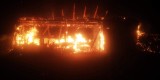 Pożar w Rudniku nad Sanem. Budynek gospodarczy spłonął doszczętnie (ZDJĘCIA)