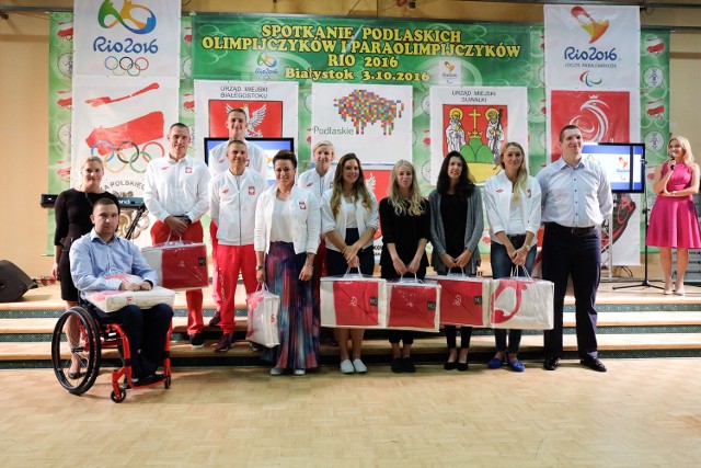 Spotkanie Podlaskich Olimpijczyków i Paraolimpijczyków w Hotelu Gołębiewski w Białymstoku
