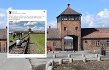 Szokujące zachowanie turystki na tle Bramy Śmierci w KL Auschwitz. Muzeum apeluje! Zobacz ZDJĘCIA