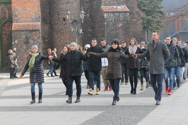 To był już szósty wspólny polonez brzeskich maturzystów.