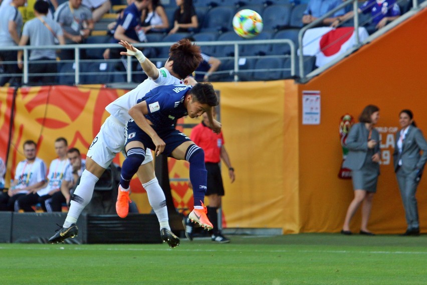 Japonia przegrała z Koreą Południową w 1/8 finału Mistrzostw Świata do lat 20. Zobacz zdjęcia z meczu na Arenie Lublin