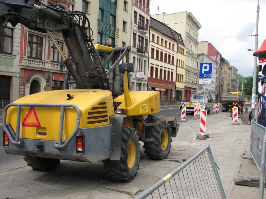 Wrocław: Rozpoczęli budowę nowej ścieżki rowerowej w centrum. Są utrudnienia