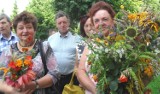 Piękne kwiaty na Matki Boskiej Zielnej w Skalbmierzu