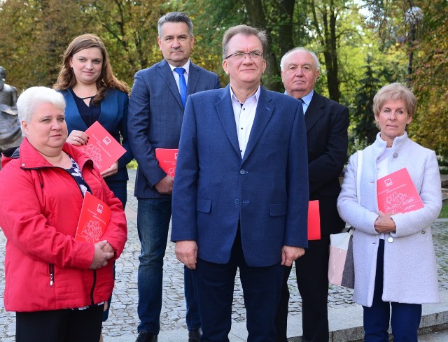 Kandydaci Sojuszu Lewicy Demokratycznej do Sejmiku Mazowsza w piątym, radomskim okręgu wyborczym.