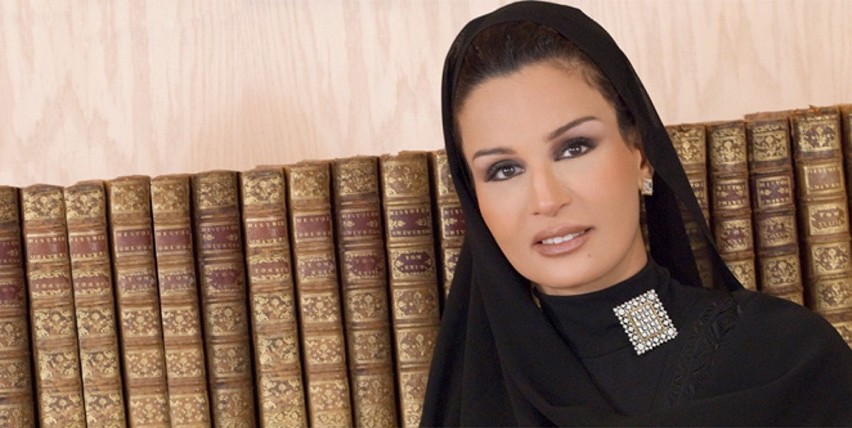 Szejka Mozah Bin Naser Al-Missned, żona emira Kataru...