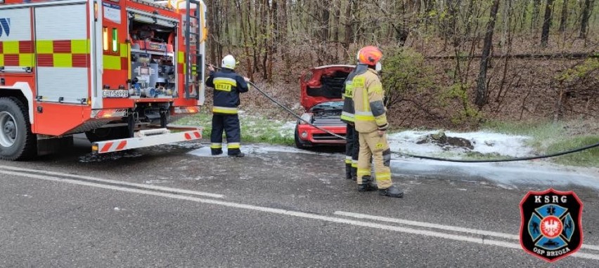 Wypadek miał miejsce w poniedziałek, 3 maja 2021 roku na...