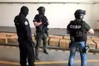 Gdynia maj 2018 roku. Policja znalazła 3 tony haszyszu w konternetrze z pościelą