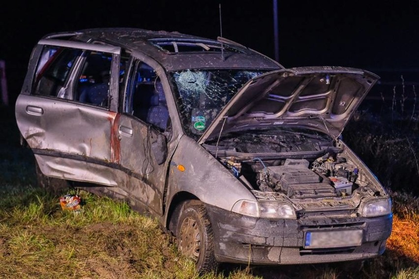 Wypadek w Chełmnie koło Pniew - 5 osób zostało rannych [ZDJĘCIA]