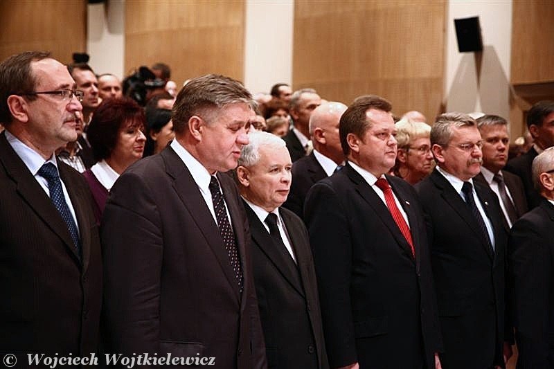 Jaroslaw Kaczynski w Bialymstoku...