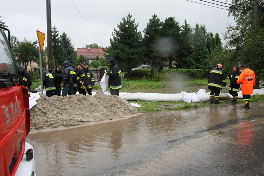 Powódź w Bieżanowie. Zdjęcia pochodzą z 2010 roku.