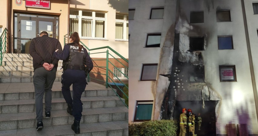 Gdańsk: Podejrzany o spowodowanie niedzielnego pożaru na Morenie zatrzymany przez policję. Grozi mu nawet 10 lat więzienia