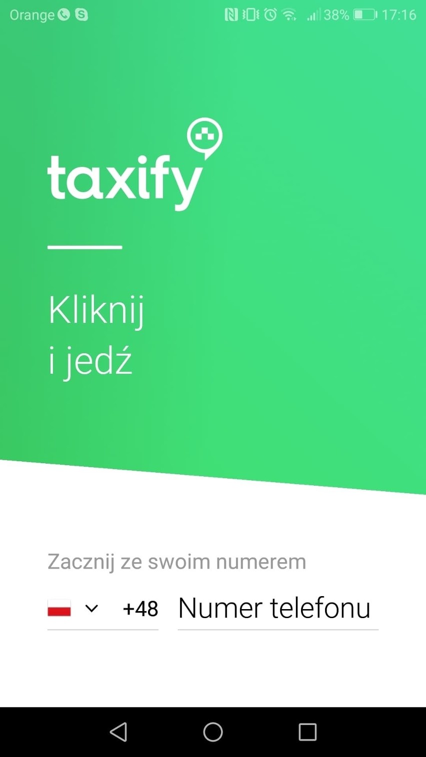 Aplikacja Taxify prawie niczym nie różni się od Ubera