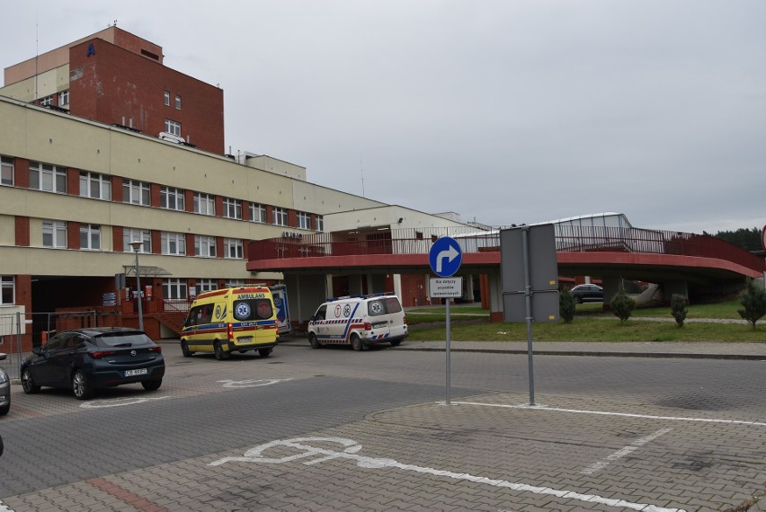 W szpitalu w Grudziądzu hospitalizowanych jest 282 pacjentów...