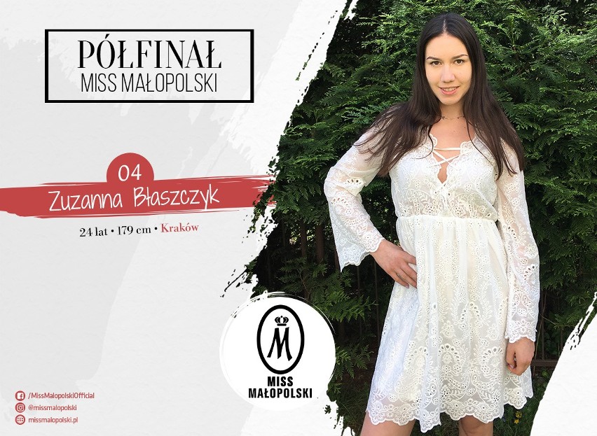 Poznajcie kandydatki ubiegające się o tytuł Miss Małopolski...