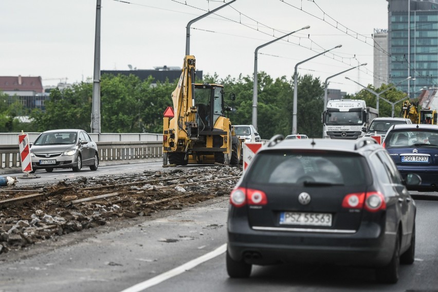 Remont Królowej Jadwigi w Poznaniu potrwa do końca wakacji