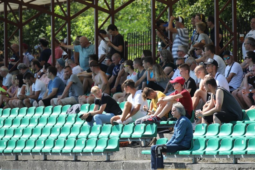 Garbarnia Kraków. Kibice na pucharowym meczu "Brązowych" z GKS-em Katowice [ZDJĘCIA]