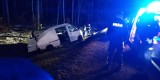 Tragiczny wypadek na drodze krajowej nr 22 koło Gorzowa. Dachował bus, zginęła jedna osoba