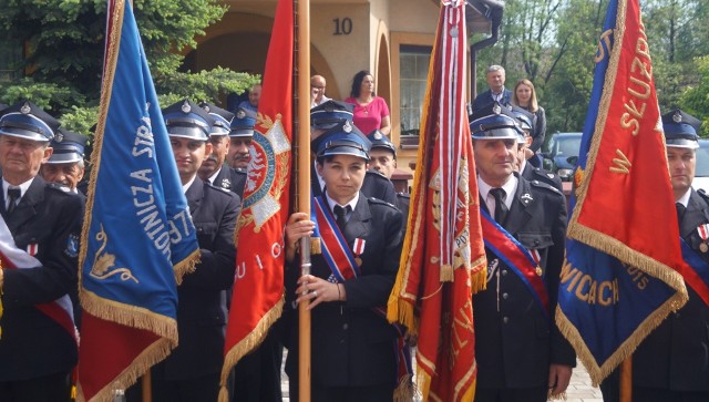 Strażackie święto: obchody jubileuszu 100-lecia jednostki i Dnia Strażaka 2019 w Zagórzycach koło Kazimierzy Wielkiej.